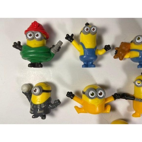 1.5-2.5" 2019 McDonald's Rise Of Gru Minions Lot Of 9 - Picture 2 of 4